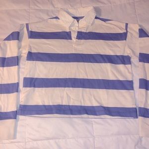 Abercrombie Cropped Rugby Long Sleeve